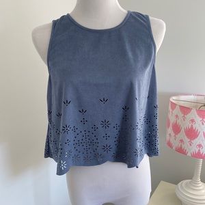 Altard State blue tank top. Size: M